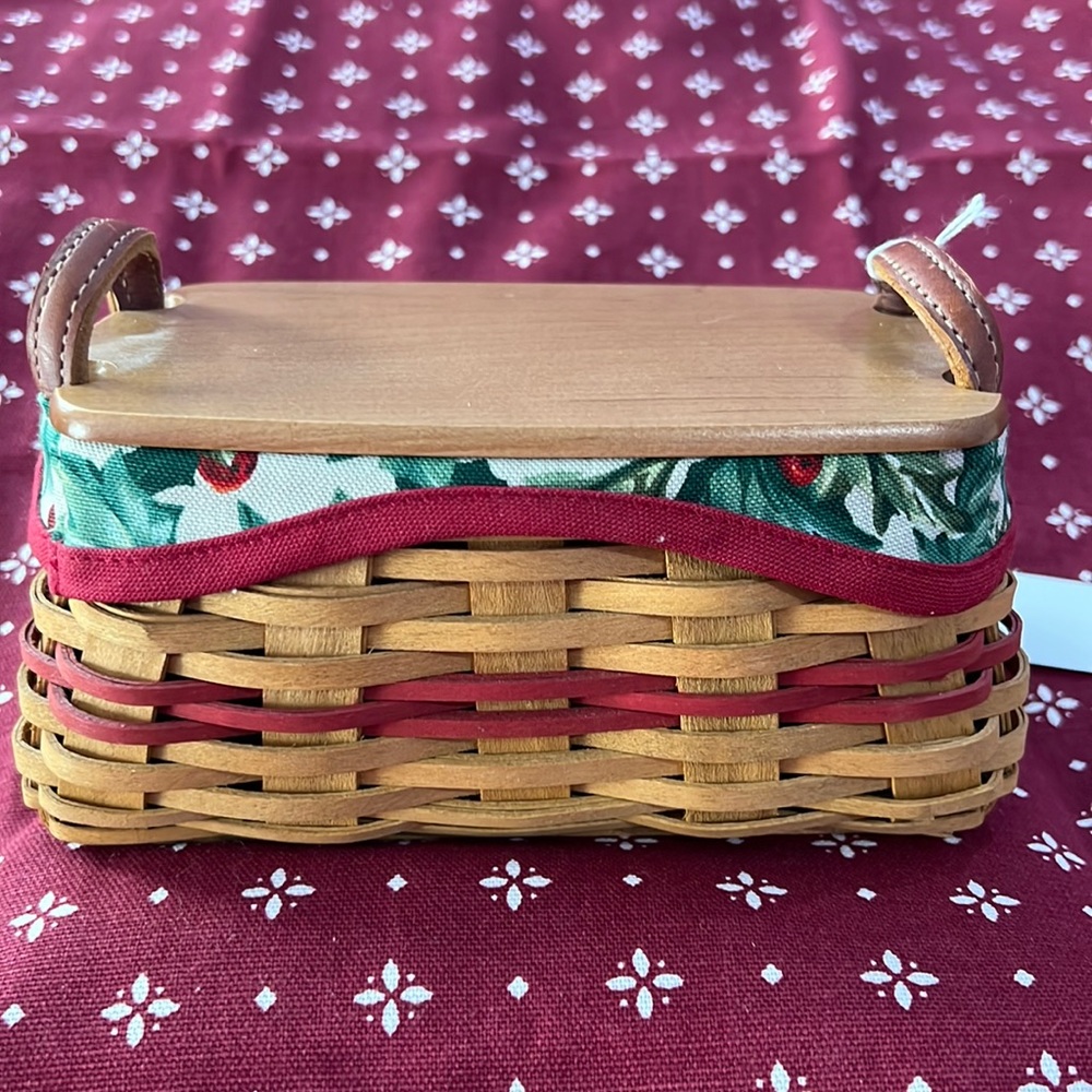 Longaberger Tree Trimming “Treats” Basket